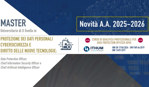 banner raffigurante il corso DPO